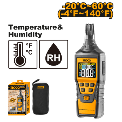 فاحص رطوبة وحرارة