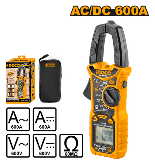 600A AC/DC 6000C-1- كلامبميتر ديجيتال صناعية
