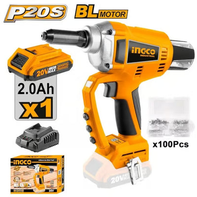 20V 1Batt 2A+Cha 20KN BL فرد تباشيم بطارية