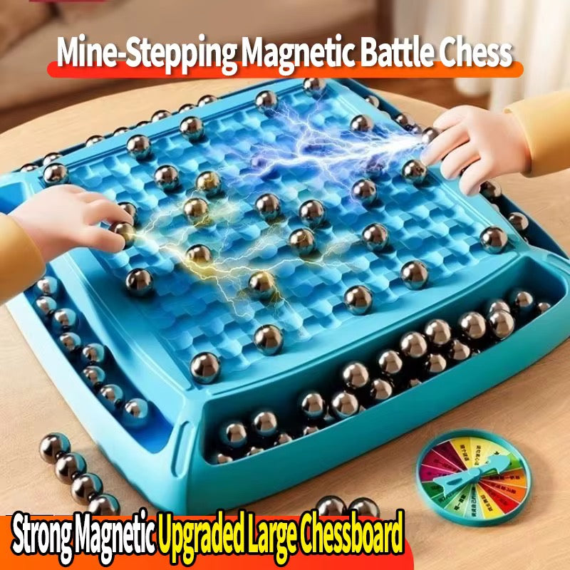 Magnetic Battle Chess Board – Strategy Game with Steel Balls