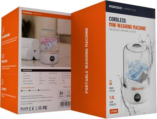 Portable Cordless Mini Washing Machine