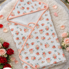 Floral Baby Swaddle Blanket