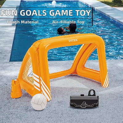 Intex Inflatable Pool Soccer Goal Set