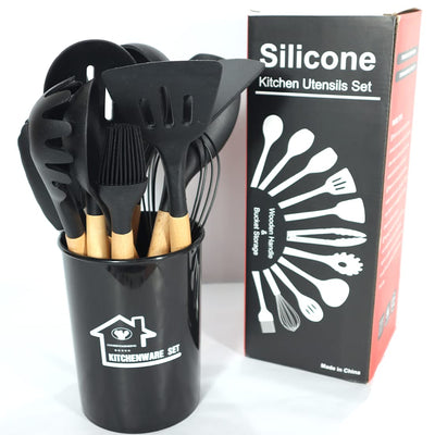 Premium Silicone Kitchen Utensils Set