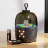 Portable Bluetooth Karaoke Speaker with LED Light Show – Dual Wireless Mics