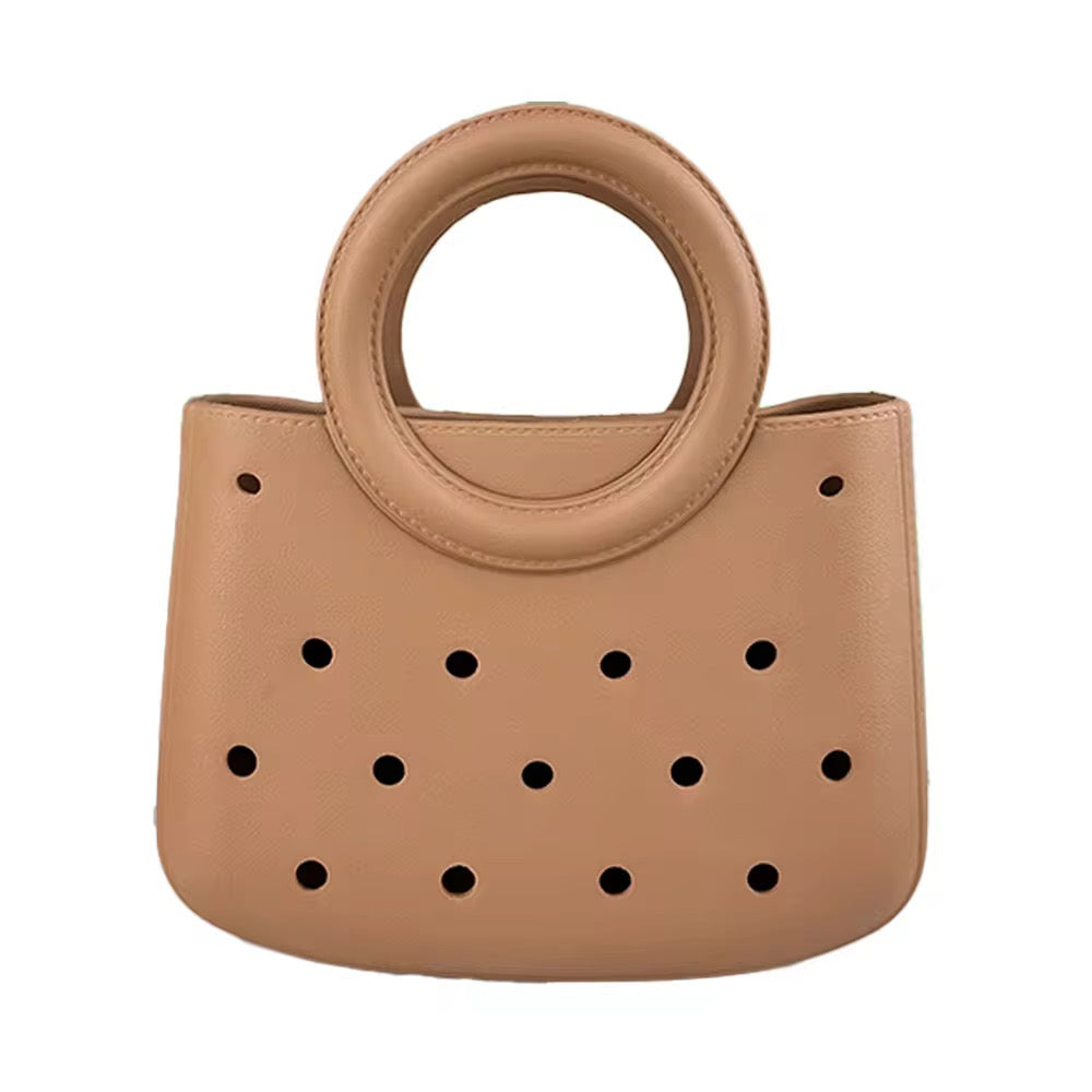 Elliptical-shaped bag