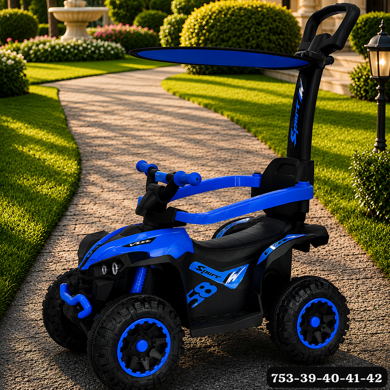 ATV Ride-with Parent Handle