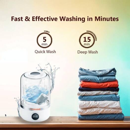 Portable Cordless Mini Washing Machine