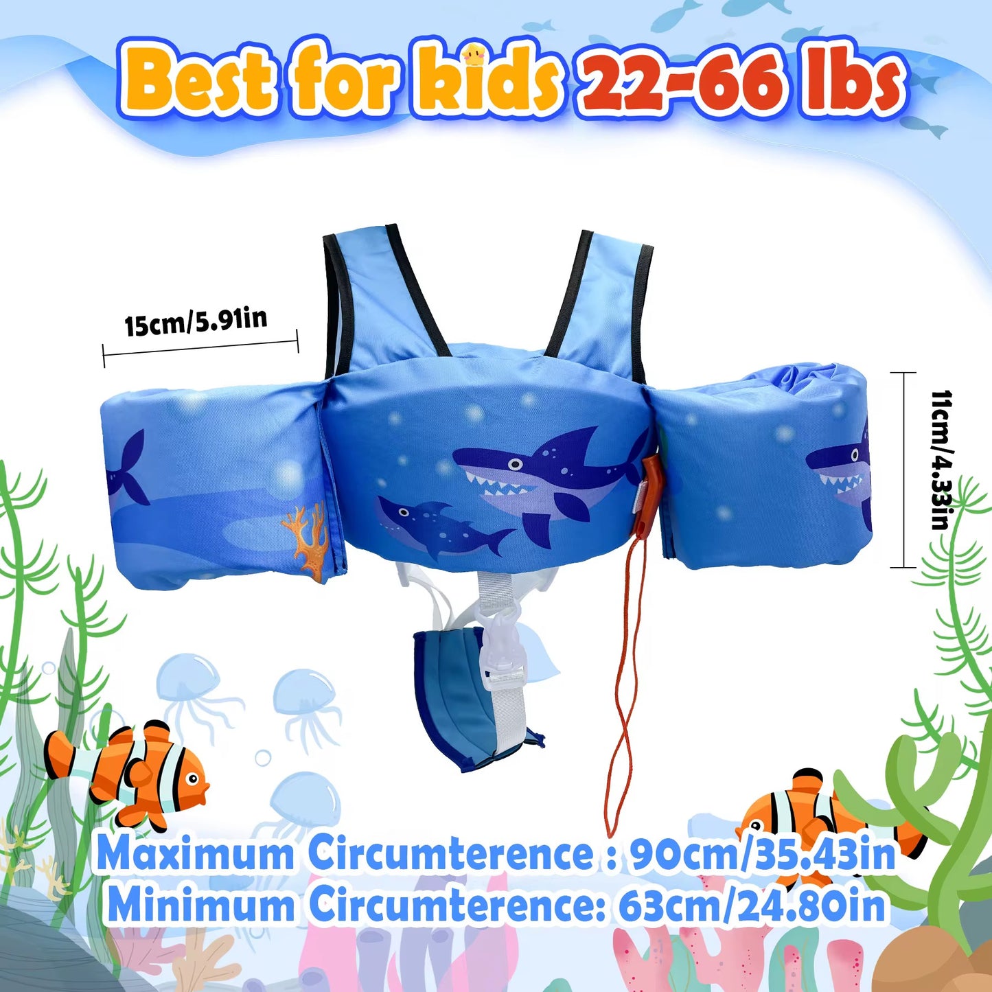 Kids Swim Float Vest