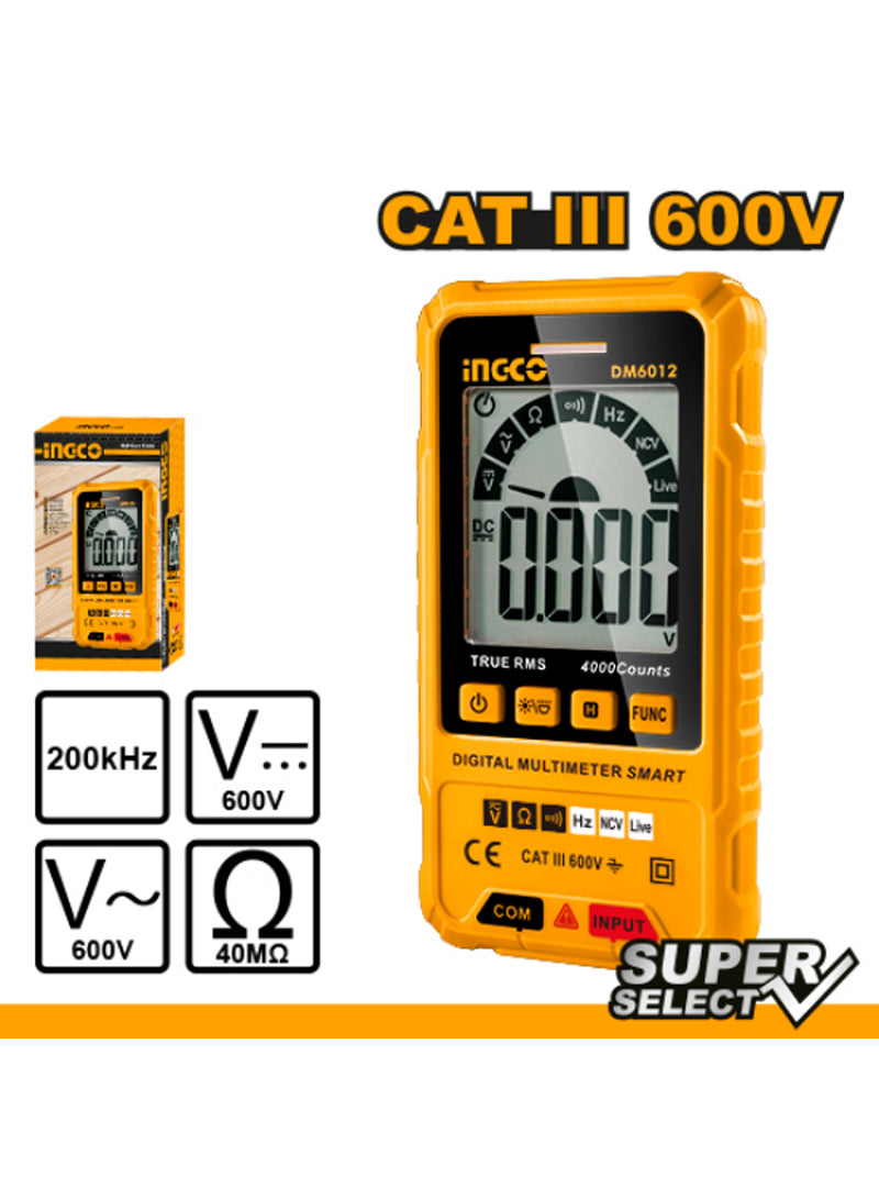 CAT III 600V 4000C-5- ساعة فحص