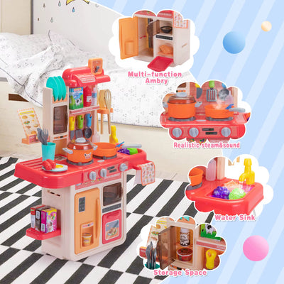 Deluxe Kids Home Kitchen Playset – Full Cooking & Chef Station