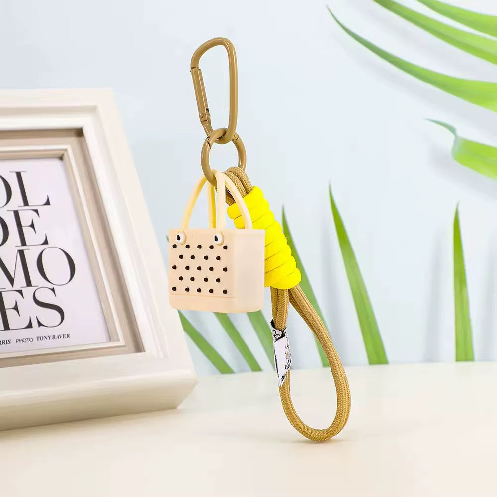 Mini keychain bag accessory