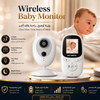 Wireless Baby Monitor Camera with HD Display