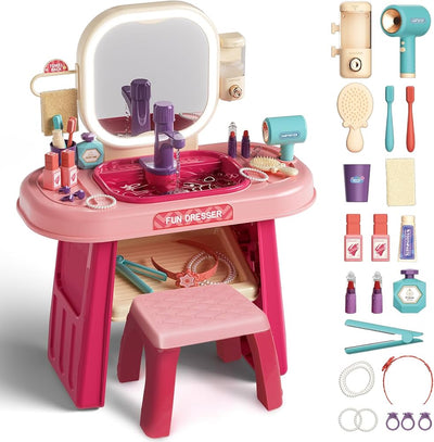Kids Deluxe Beauty Dresser Set