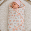 Floral Baby Swaddle Blanket
