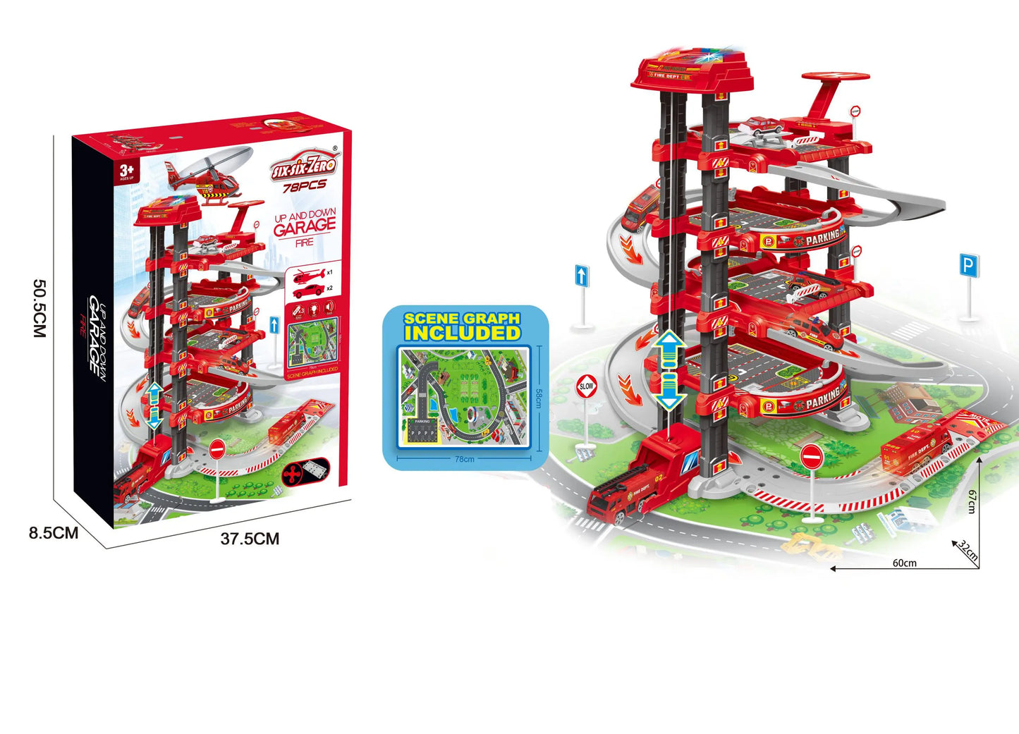 Mega Multi-Level Up & Down Garage