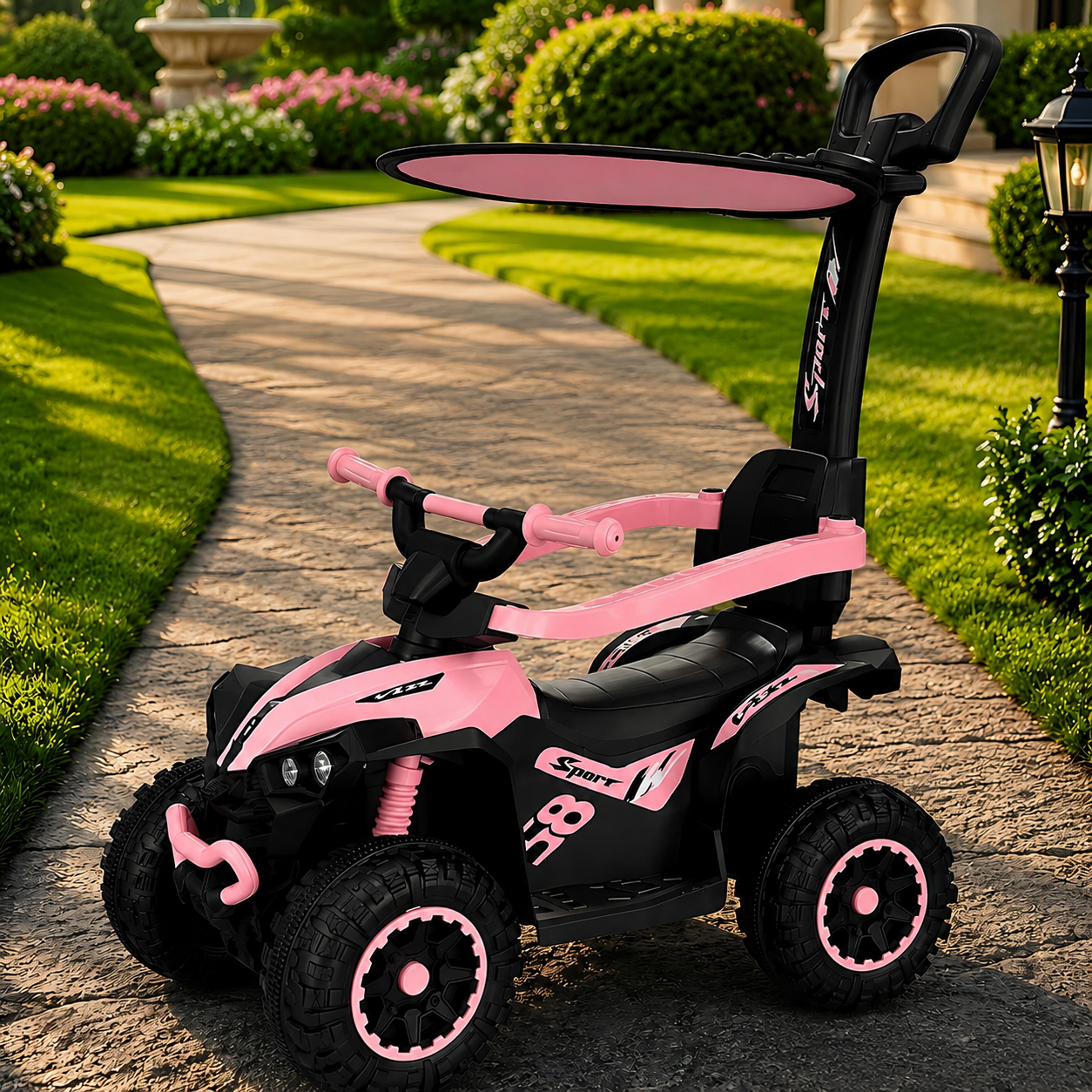 ATV Ride-with Parent Handle