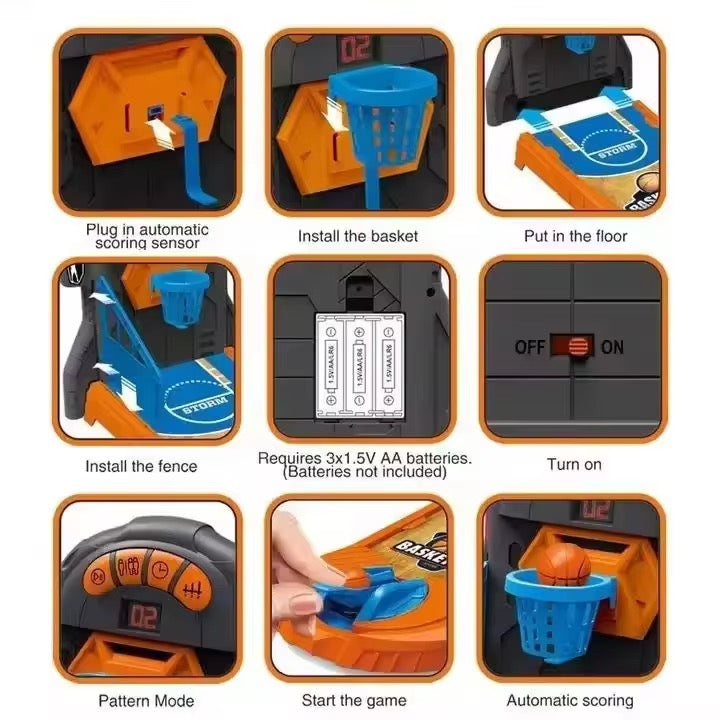 Mini Arcade Basketball Shooting Game