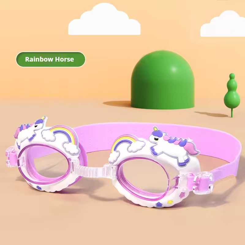 Kids Cartoon Swim Goggles
