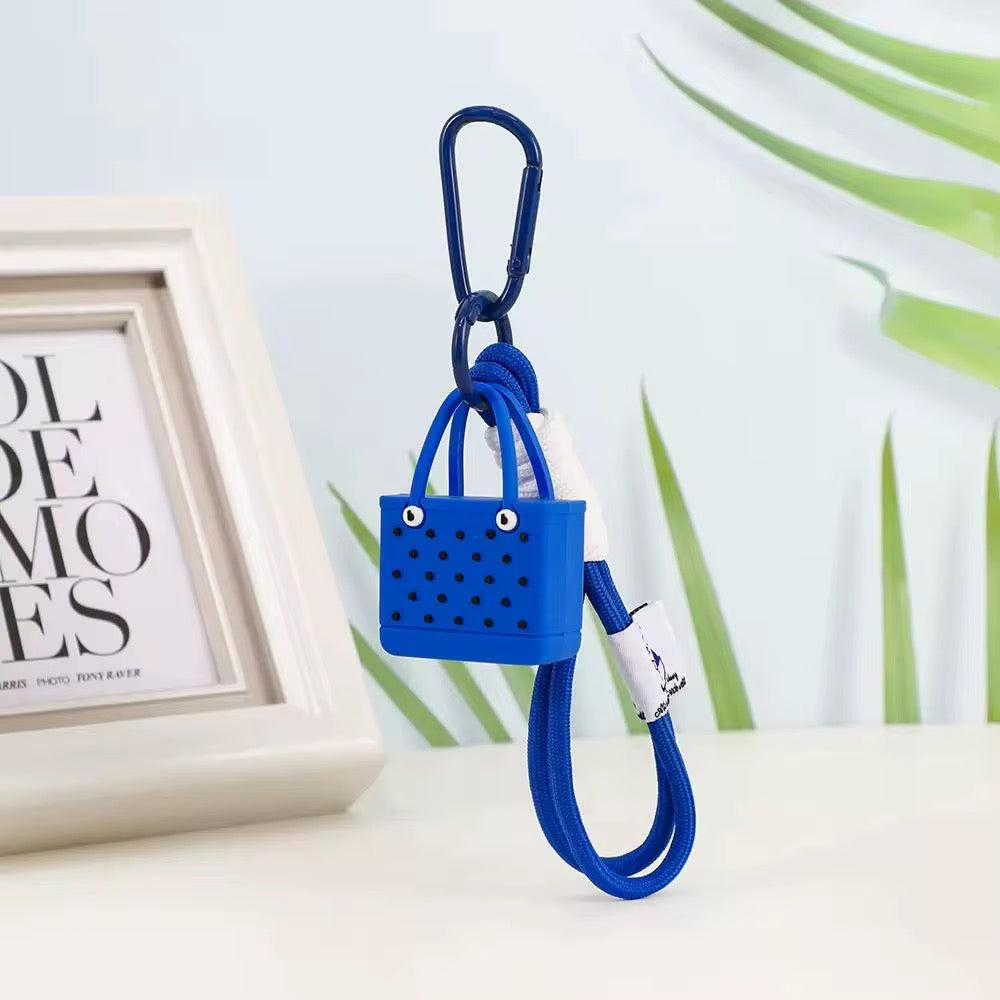 Mini keychain bag accessory