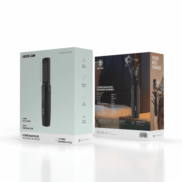 Green Lion Comb Bakhoor Electric Incense Burner