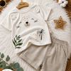 Cute Bear Baby Summer Set