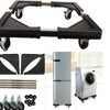Washing Machine and Refrigerator Stand With Wheels