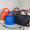 Elliptical-shaped bag
