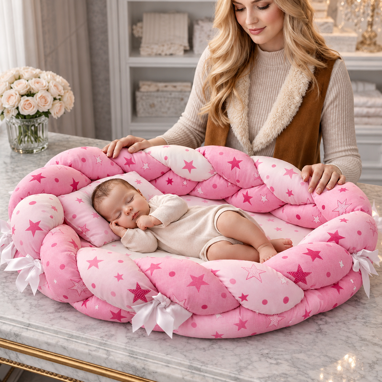 Braided Baby Nest Bed