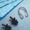 Swimming earplugs + waterproof nose clip