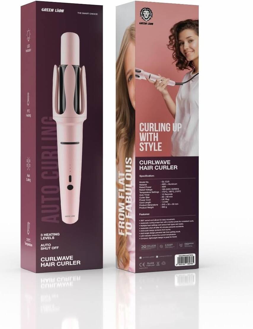 Green Lion CurlWave Automatic Hair Curler