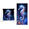 2-in-1 Beach Towel Backpack