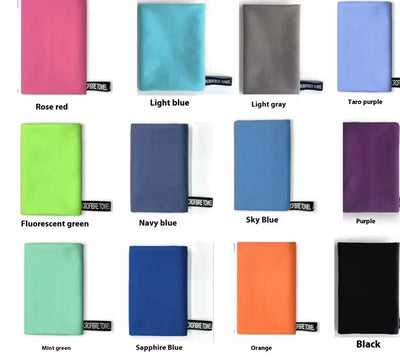 Microfiber quick dry towel
