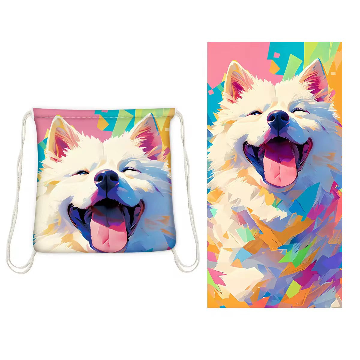 2-in-1 Beach Towel Backpack