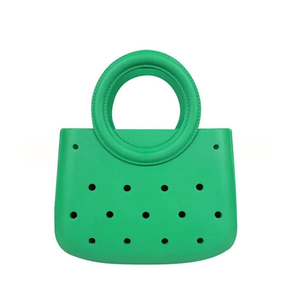 Elliptical-shaped bag