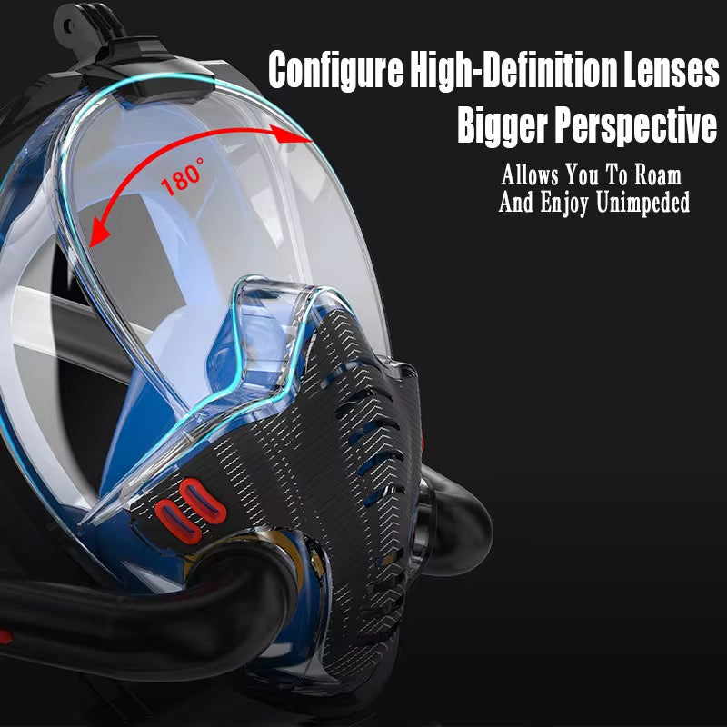 AquaView Pro Full Face Snorkel Mask