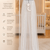 Baby Crib with Canopy & Mosquito Net