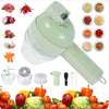 Handheld Electric Vegetable Cutter | 4-in-1