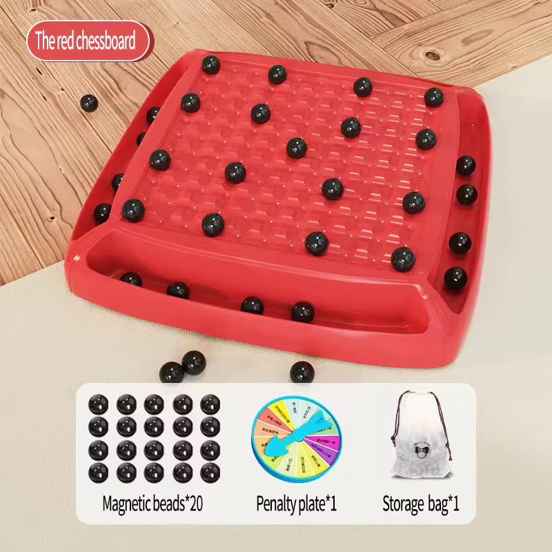 Magnetic Battle Chess Board – Strategy Game with Steel Balls