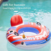 Inflatable Pool Tube with Backrest