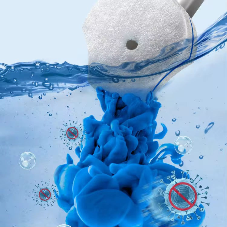 Smart Toilet Brush with Slim Hygienic Holder
