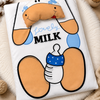 Lovely Milk Baby Blanket & Pillow Set