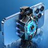 Smart Turbo Cooling Fan for Smartphones – LED Game Radiator