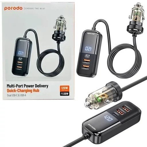 Multi-port power delivery (fast charging)