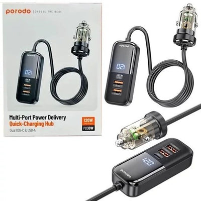 Multi-port power delivery (fast charging)