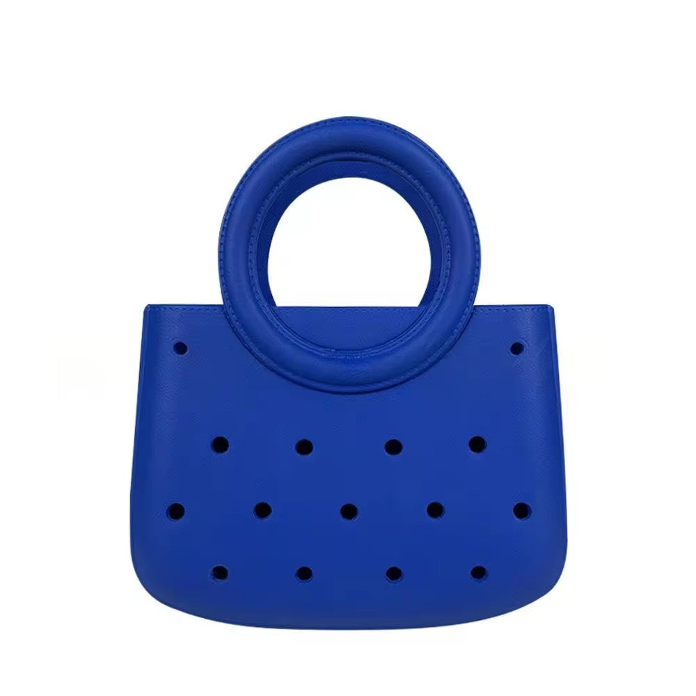 Elliptical-shaped bag