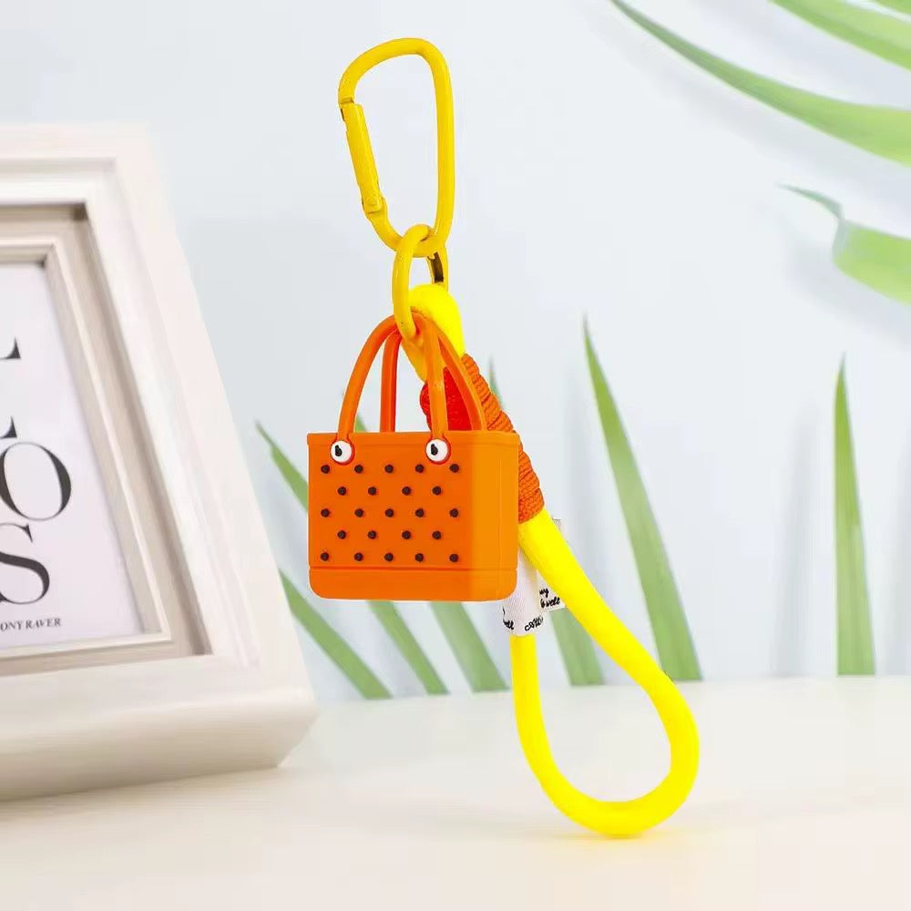 Mini keychain bag accessory