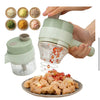 Handheld Electric Vegetable Cutter | 4-in-1