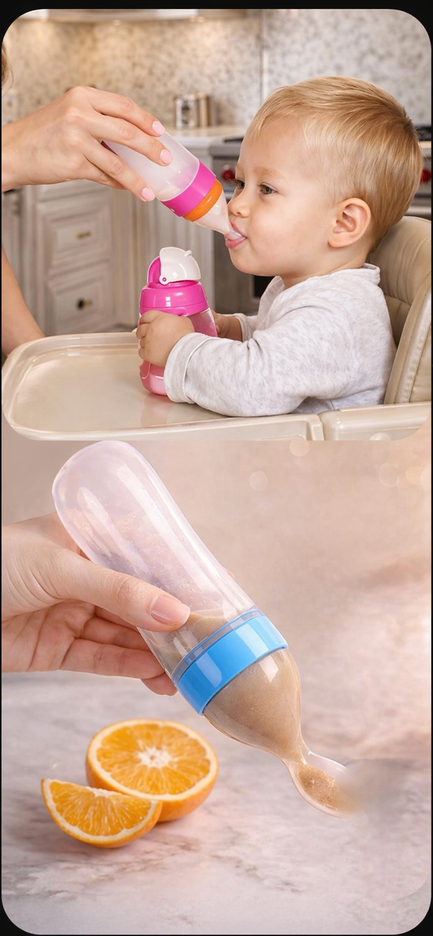 PureSqueeze™ Baby Feeding Bottle Spoon