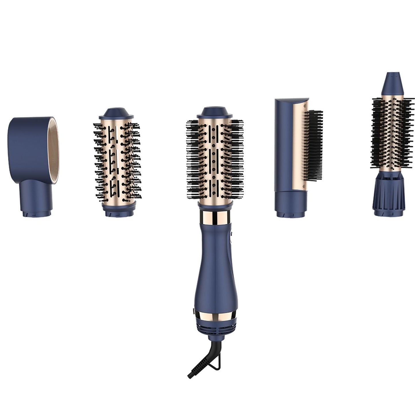 Porodo 5-in-1 Hot Air Styler & Volumizing Brush